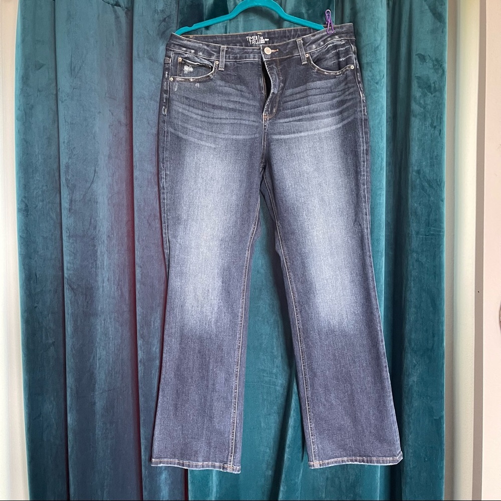 Time and Tru stretch jeans, size 16
